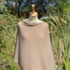 poncho cashmere beige gris poncho cashmere gris beige