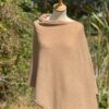 poncho cashmere camel poncho cachemire camel
