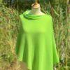 poncho cashmere vert granny poncho cachemire vert granny
