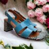 sandales bleues Chie Mihara Lyza
