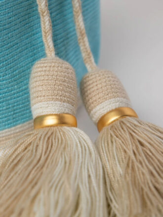 Sac bleu turquoise stylé