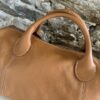 Sac-pas-cher-bandoulière-camel Sac pas cher en cuir grainé camel