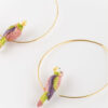 Bijoux-nach-nouvelle-collection Boucles d'oreilles, créoles perroquet