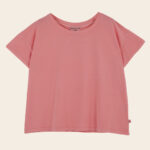 Tee-shirt en coton biologique rose tendre