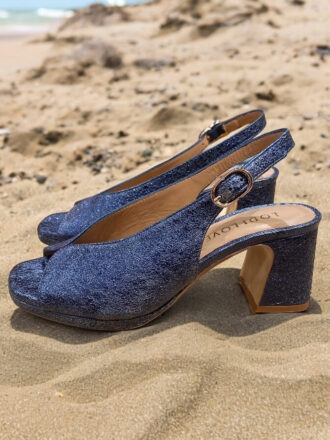 Sandales à talons, bout ouvert
