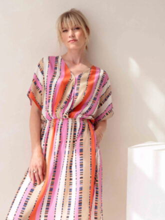 Robe courte évasée pour femme