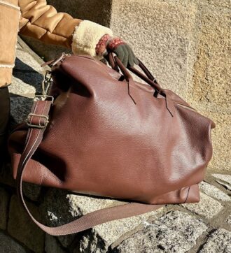 sac de voyage en cuir pas cher
