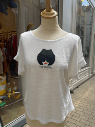 Tee shirt en lin made in france