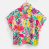 Blouse à fleurs multicolores Boutique de prêt à porter femmes dans le centre ville de Nantes