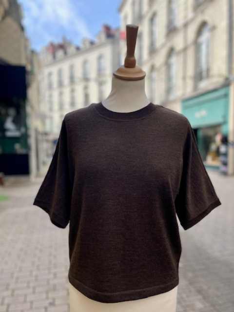 Pull court chaud et très doux en laine merinos