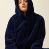 Blouson chaud et doux bleu Boutique de vêtements pour femmes Nantes centre ville