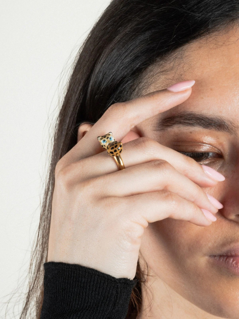 Bague artisanat ajustable en porcelaine Bijoux porcelaine Nach dans le centre ville de Nantes